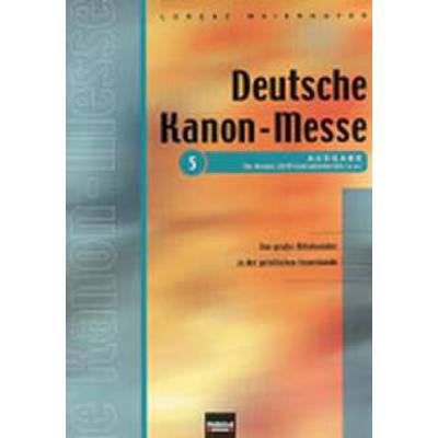 9790500222705 - Deutsche Kanonmesse 5