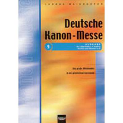 9790500222798 - Deutsche Kanonmesse 9