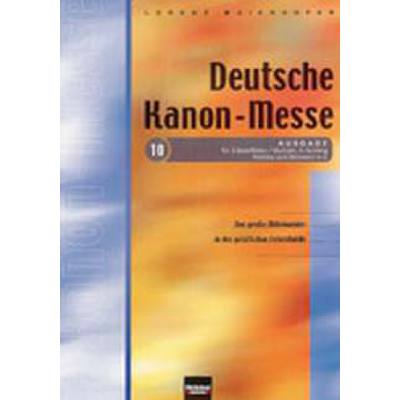 9790500222804 - Deutsche Kanonmesse 10