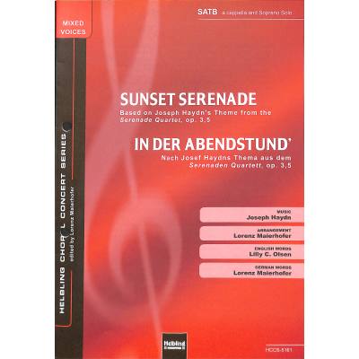 9790500222910 - Sunset Serenade (Serenaden Quartett op 3 5)