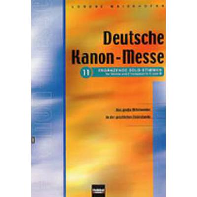 9790500223313 - Deutsche Kanonmesse 11 9790500223313 - Deutsche Kanonmesse 11