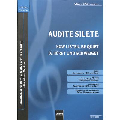 9790500223719 - Audite silete