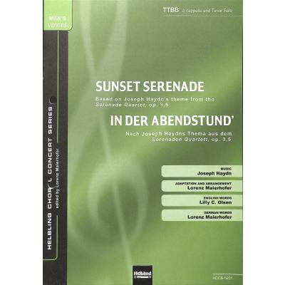 9790500223924 - Sunset Serenade (Serenaden Quartett op 3 5)