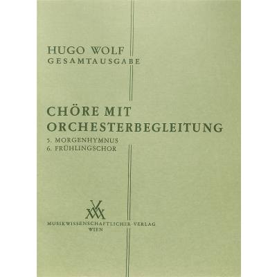 9790500250524 - Chöre mit Orchesterbegleitung