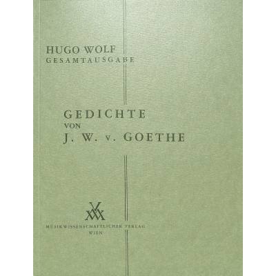 9790500251439 - Goethe Lieder W 3 (1 2)