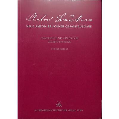 9790500253099 - Sinfonie 4 Es-Dur 1878 Fassung 2 (Romantische) 9790500253099 - Sinfonie 4 Es-Dur 1878 Fassung 2 (Romantische)