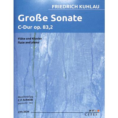 9790500330356 - Grosse Sonate C-Dur op 83 2