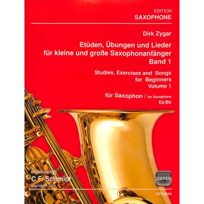 9790500333098 - Etüden Übungen und Lieder für kleine und grosse Saxophonanfänger 1