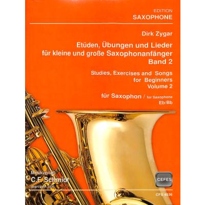 9790500333111 - Etüden Übungen und Lieder für kleine und grosse Saxophonanfänger 2