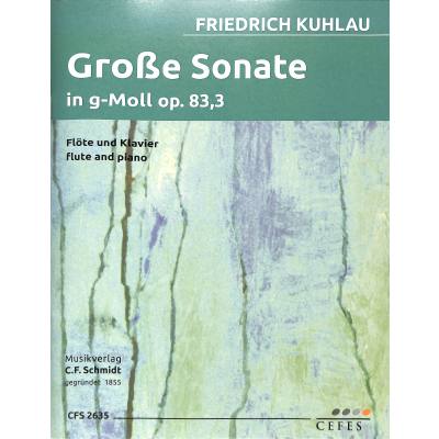 9790500334699 - Grosse Sonate g-moll op 83 3