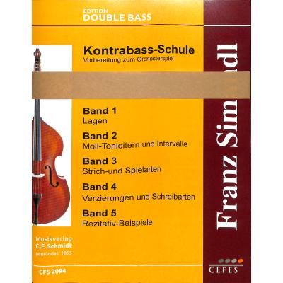 9790500334743 - Kontrabass Schule 1-5