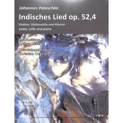 9790500335832 - Indisches Lied op 52 4