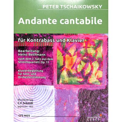 9790500336259 - Andante cantabile op 11 (aus Streichquartett 1)