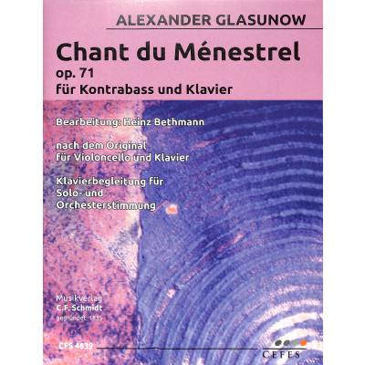 9790500336396 - Chant du menestrel op 71