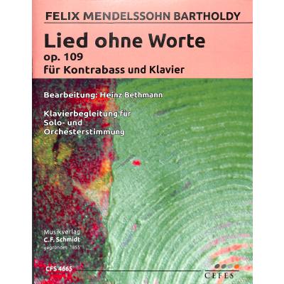 9790500336655 - Lied ohne Worte D-Dur op 109