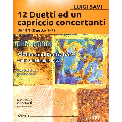 9790500336716 - 12 Duetti ed un capriccio concertanti 1