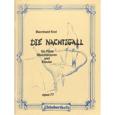 9790500421184 - Die Nachtigall op 77