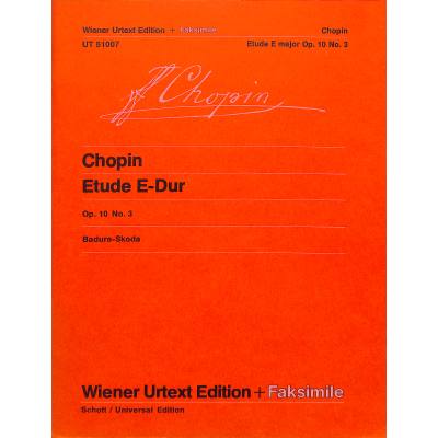 9790500571483 - Etüde E-Dur op 10 3 (Tristesse)