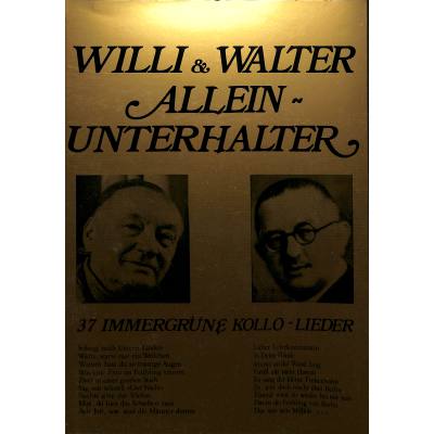 9790500725978 - Willi + Walter - Alleinunterhalter