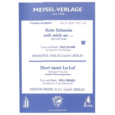 9790500770305 - Kein Schwein ruft mich an + Dort tanzt Lulu