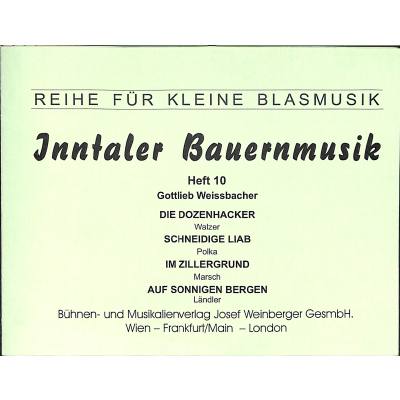 9790500837800 - Inntaler Bauernmusik 10