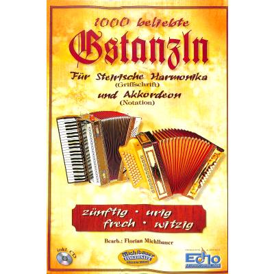 9790501610112 - 1000 beliebte Gstanzln für Steirische Harmonika und Akkordeon