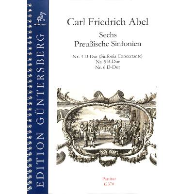 9790501743704 - Preussische Sinfonien 4-6