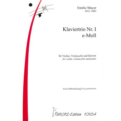 9790501821846 - Klaviertrio 1 e-moll