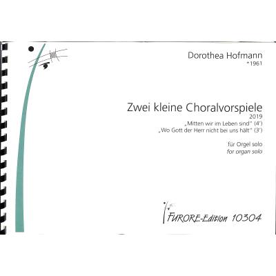 9790501826049 - 2 kleine Choralvorspiele