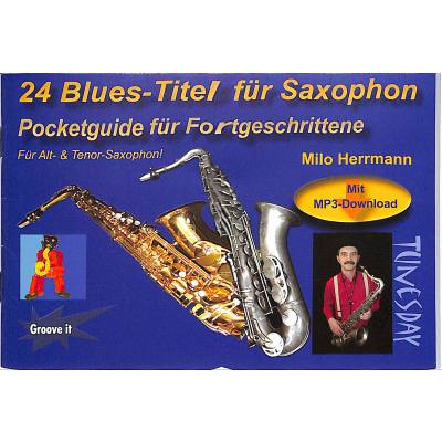 9790501980338 - 24 Blues Titel für Saxophon