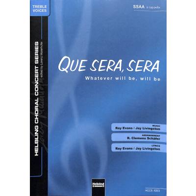 9790502020187 - Que sera sera (whatever will be will be) 9790502020187 - Que sera sera (whatever will be will be)
