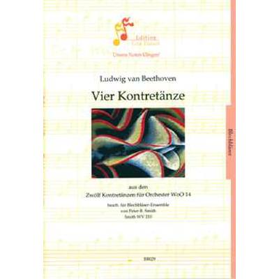 9790502360245 - 4 Kontretänze (aus 12 Kontretänze WOO 14)