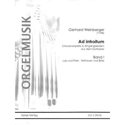 9790502541217 - Ad Introitum 1 | Choralvorspiele zu Eingangsliedern aus dem Gotteslob