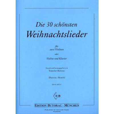 9790502900137 - Die 30 schönsten Weihnachtslieder