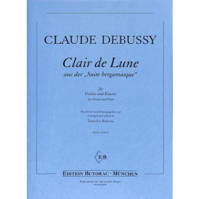 9790502900250 - Clair de lune (Suite Bergamasque)