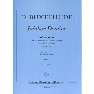 9790502900649 - Jubilate domino BUXWV 64