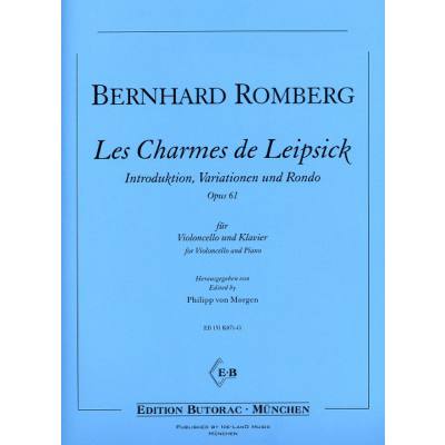 9790502901530 - Les charmes de Leipsick op 61 | Introduktion Variationen + Rondo