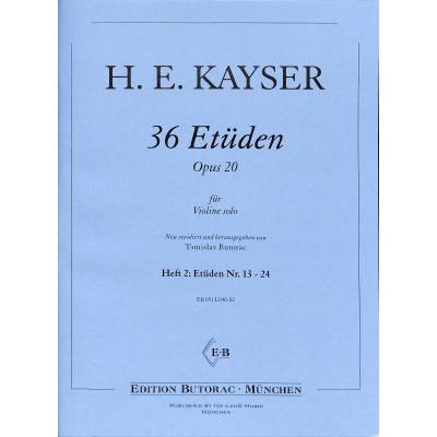 9790502901936 - 36 Etüden op 20 Heft 2 (13-24)