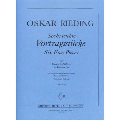 9790502902575 - 6 leichte Vortragsstücke