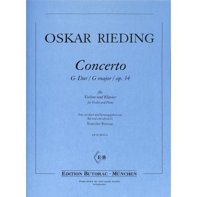 9790502902582 - Concertino G-Dur op 34