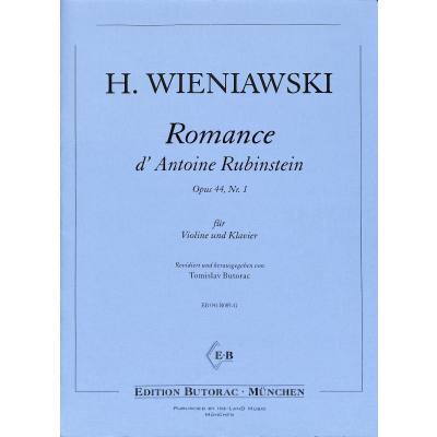 9790502903015 - Romance Rubinstein op 44 1