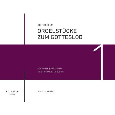 9790502910013 - Orgelstücke zum Gotteslob 1 - Advent Weihnachten