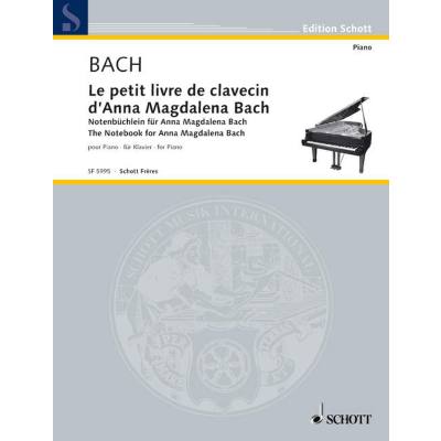 9790543500488 - Petit livre de clavecin dAnna Magdalena Bach