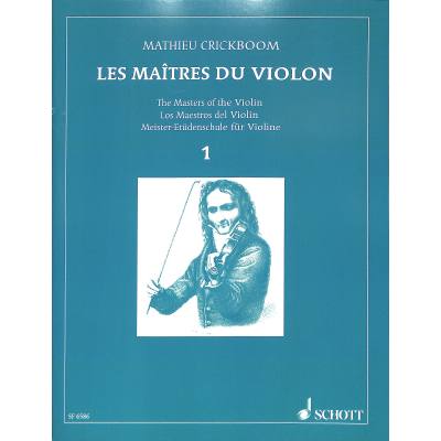 9790543500587 - Les maitres du violon 1 | Meister Etüdenschule 1