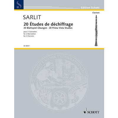 9790543500860 - 20 etudes de dechiffrage