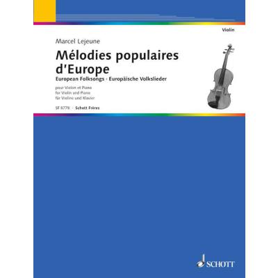 9790543501317 - 18 MELODIES POPULAIRES DEUROPE