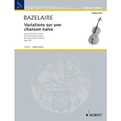 9790543501416 - Variations sur une chanson naive op 125