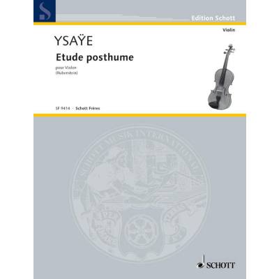 9790543503946 - Etude posthume