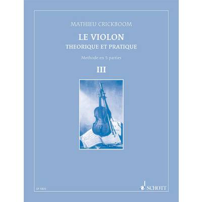 9790543504493 - Le violon 3 - theorique et pratique