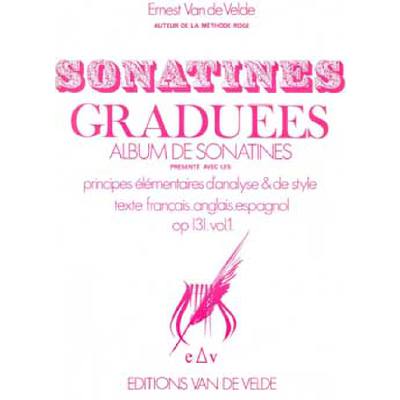 9790560051543 - Sonatines graduees 1 op 131